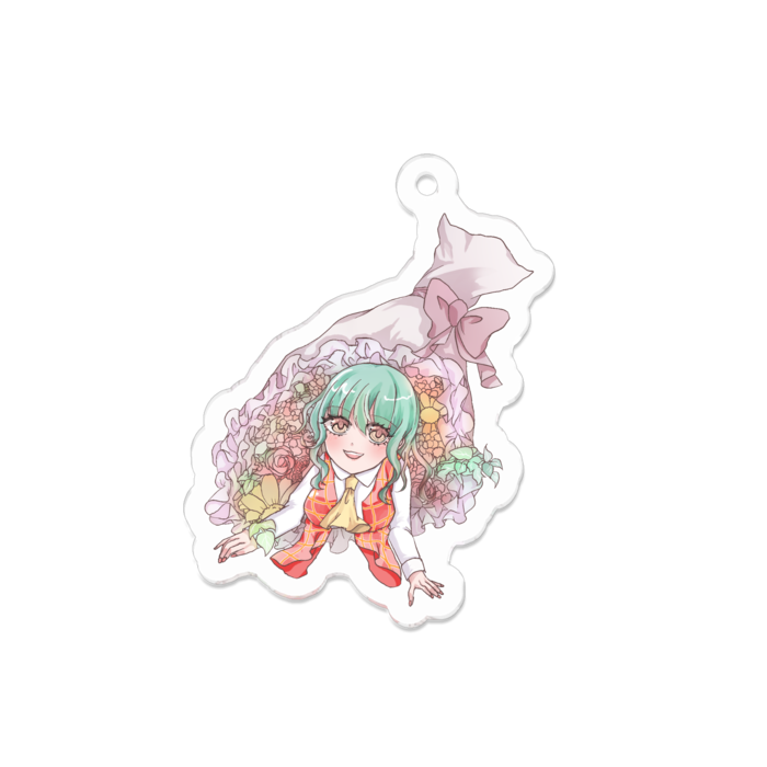花束幽香りんキーホルダー Pixiv Factory Ver 回遊町 Booth