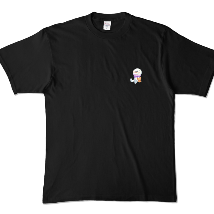 カラーTシャツ - XL - ブラック (濃色)