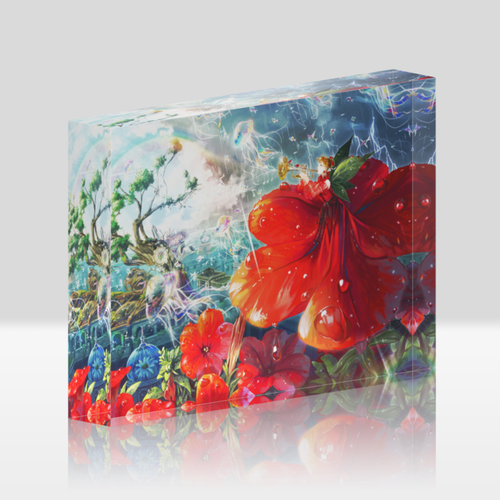 アクリルブロック - 148 × 100mm