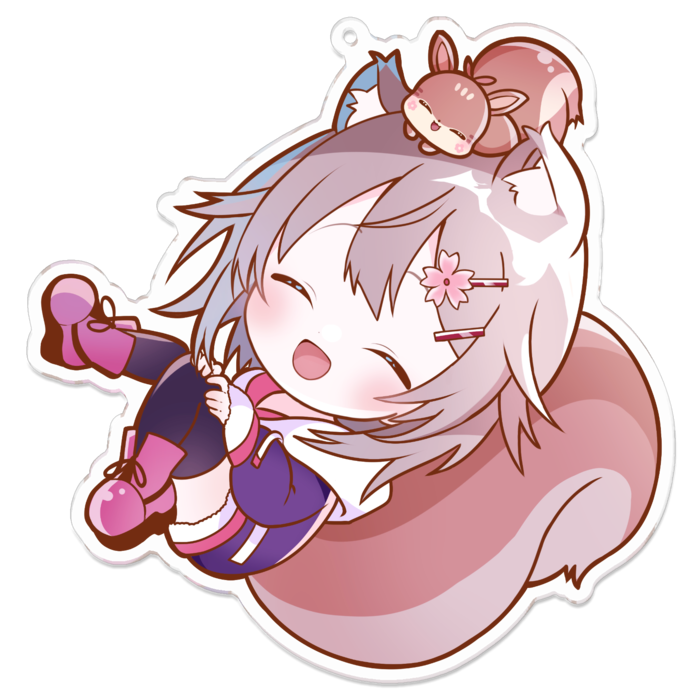 アクリルキーホルダー - 100 x 100 (mm)