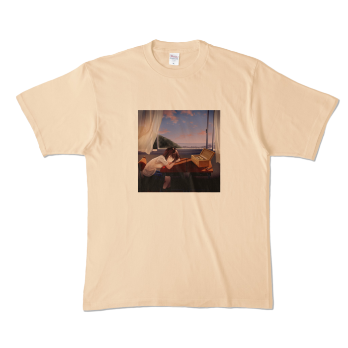 カラーTシャツ - XL - ナチュラル (淡色)