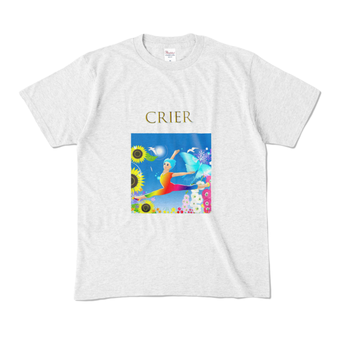 カラーTシャツ - M - アッシュ (淡色)