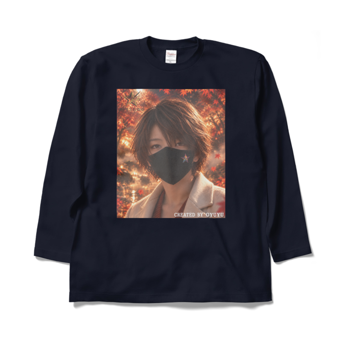 ロングスリーブTシャツ - XL - ネイビー