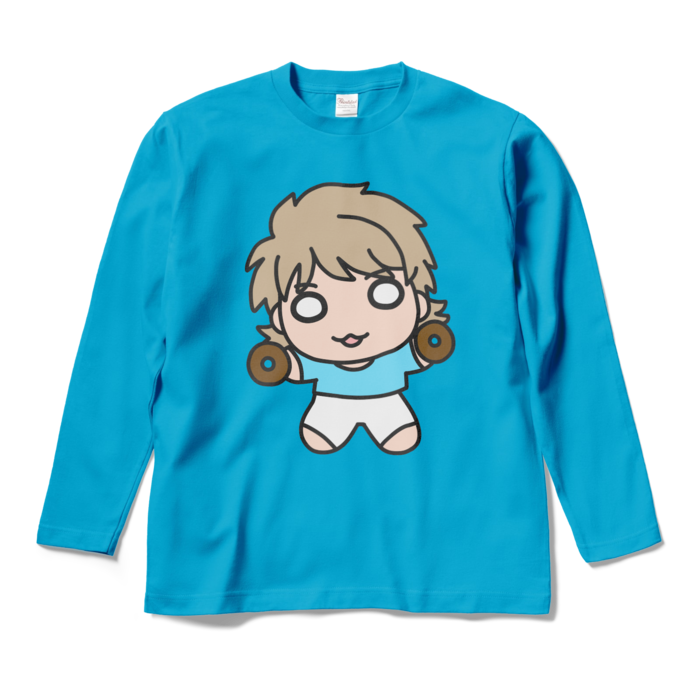 ロングスリーブTシャツ - M - ターコイズ