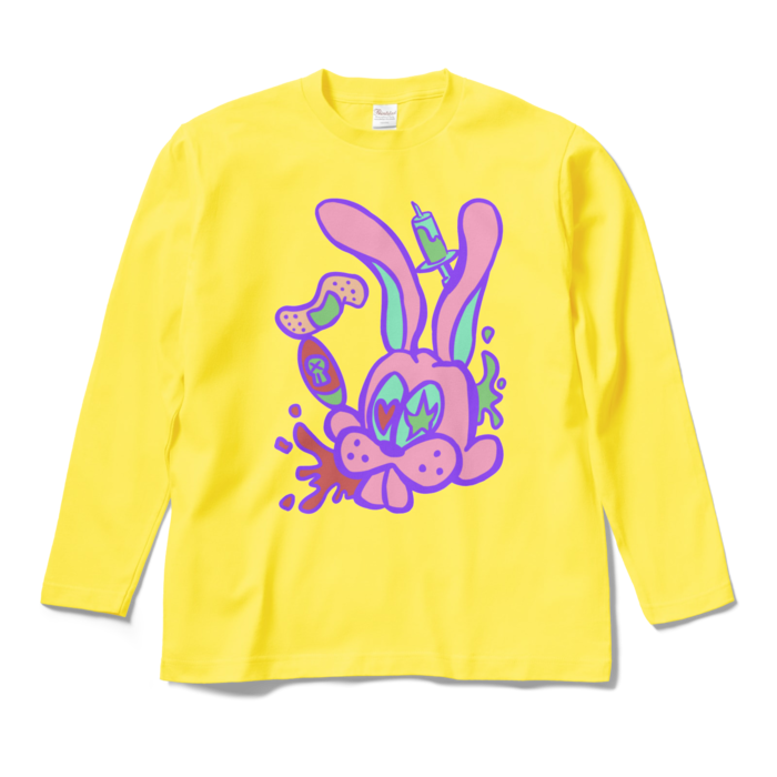 ロングスリーブTシャツ - M - イエロー