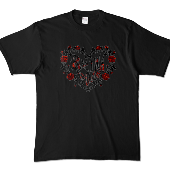 カラーTシャツ - XL - ブラック (濃色)