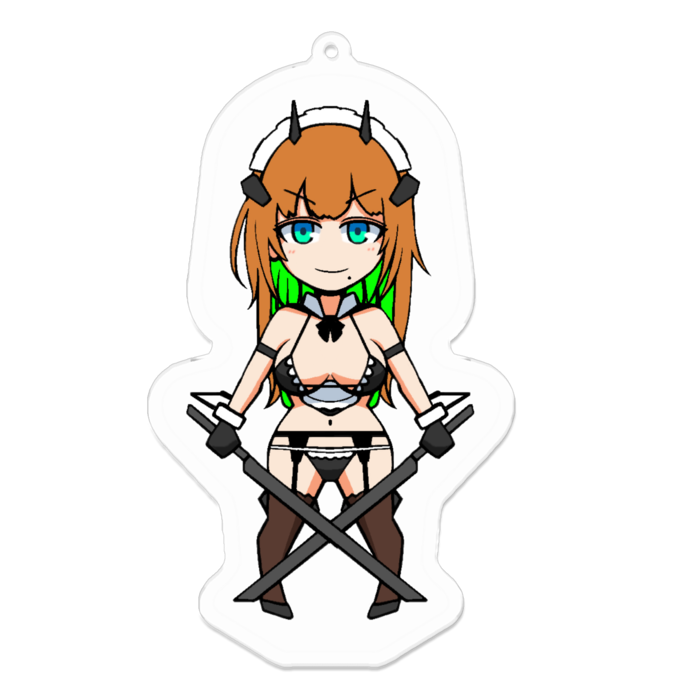 アクリルキーホルダー - 100 x 100 (mm)