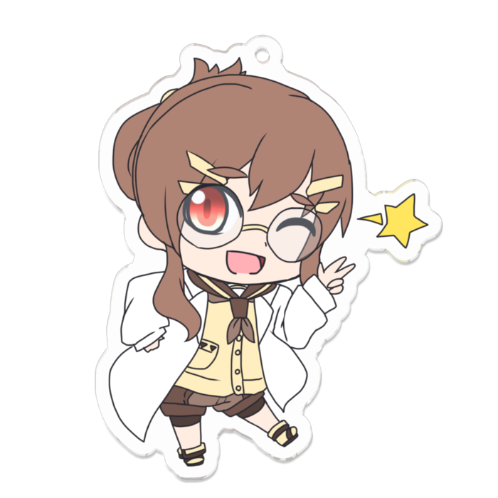 アクリルキーホルダー - 70 x 70 (mm)