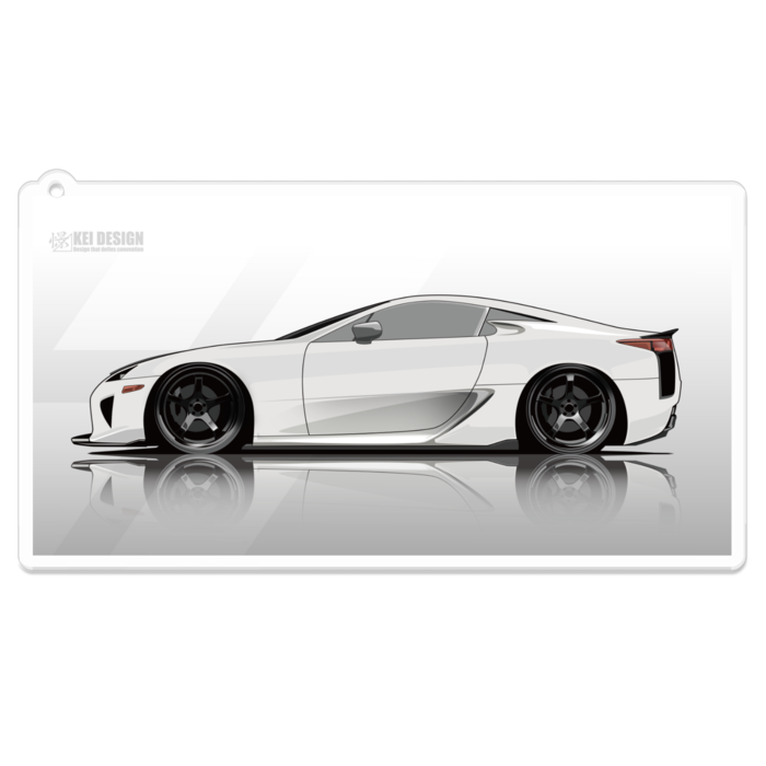 アクリルキーホルダー - 100 x 100 (mm)