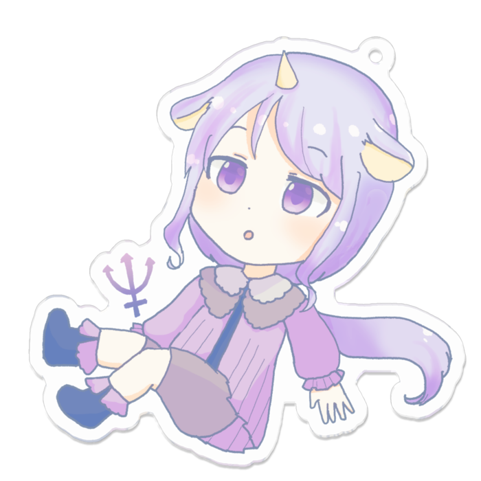 アクリルキーホルダー - 70 x 70 (mm)