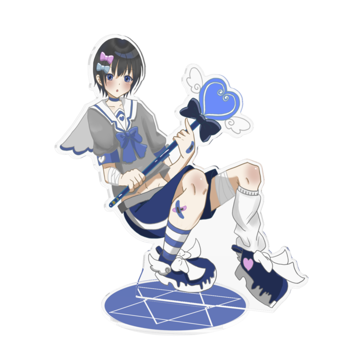 アクリルフィギュア - 160x160mm