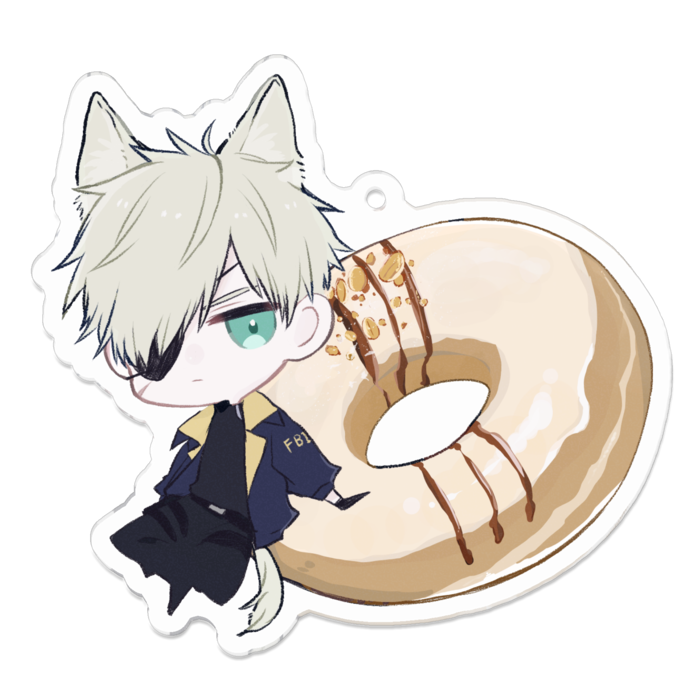 アクリルキーホルダー - 70 x 70 (mm)