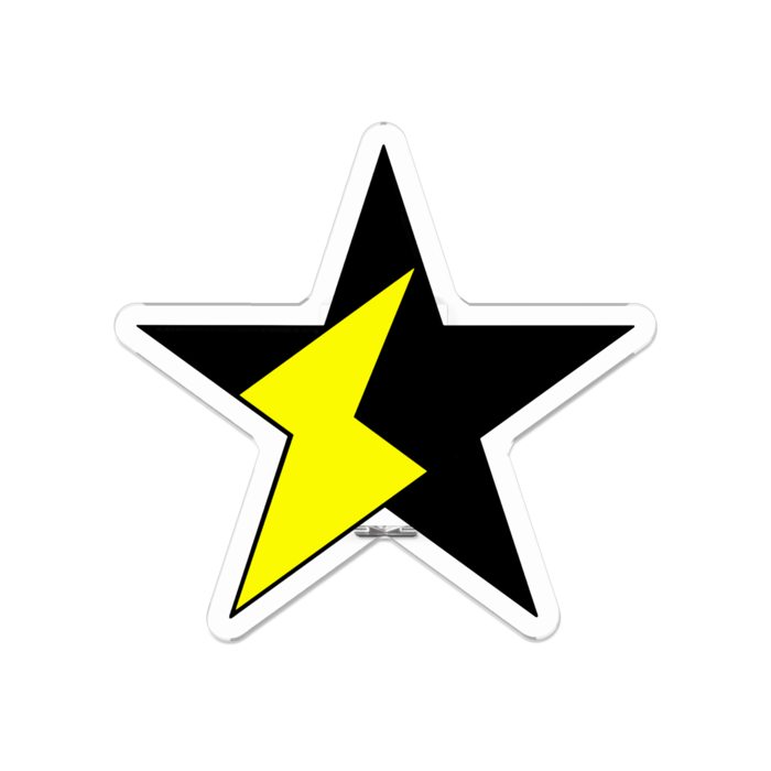 アクリルバッジ - 50 x 50 (mm)