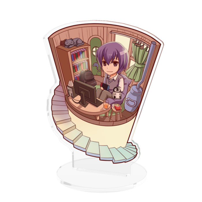 アクリルフィギュア - 100x100mm