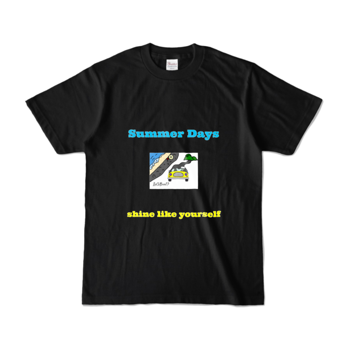 カラーTシャツ - S - ブラック (濃色)