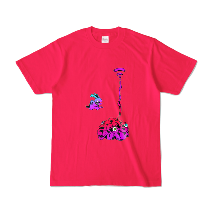カラーTシャツ - S - ホットピンク (濃色)