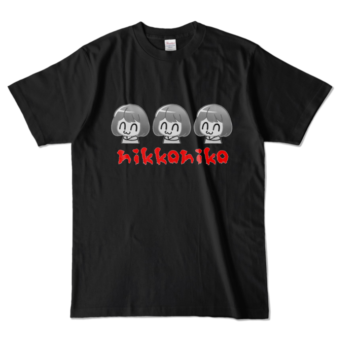 カラーTシャツ - L - ブラック (濃色)