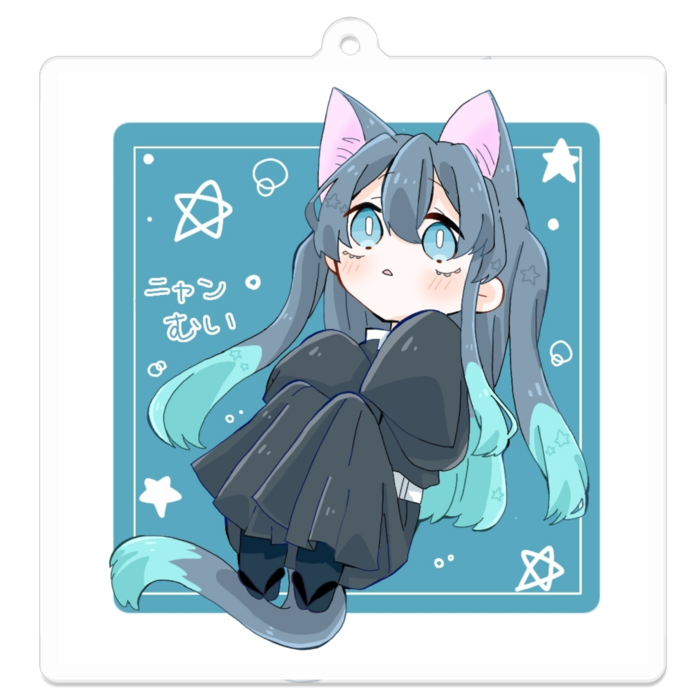 ねこむいアクキー あまたさんのおうち Booth