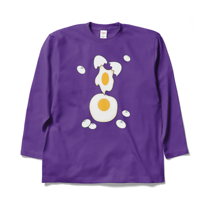 ロングスリーブTシャツ - XL - パープル