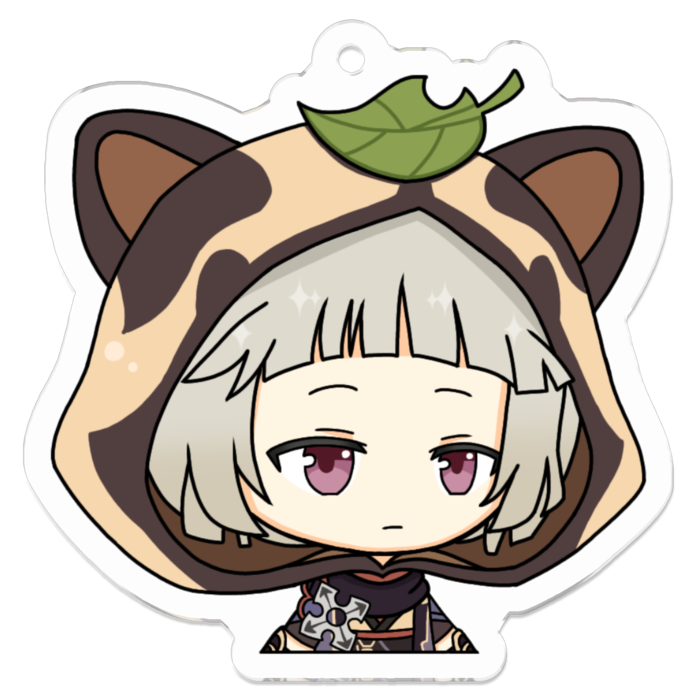 アクリルキーホルダー（コーティング） - 50 x 50 (mm)