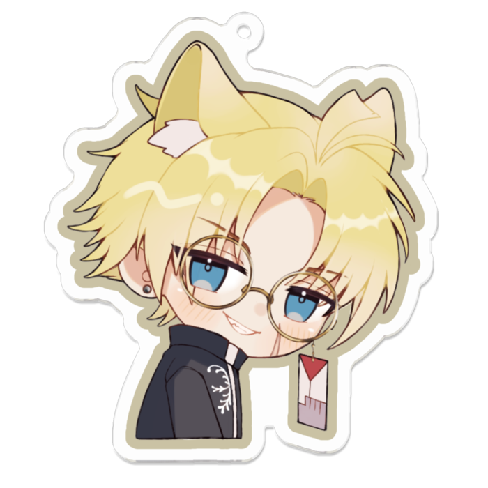 アクリルキーホルダー - 70 x 70 (mm)