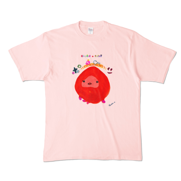 カラーTシャツ - XL - ライトピンク (淡色)