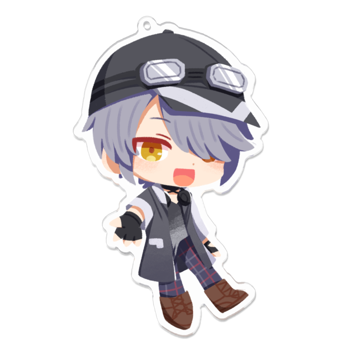 アクリルキーホルダー - 100 x 100 (mm)