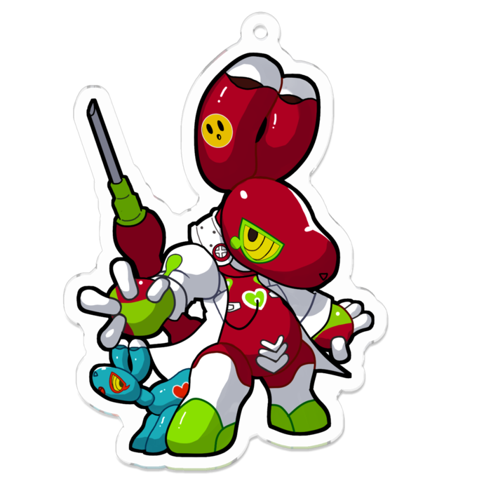 アクリルキーホルダー - 70 x 70 (mm)