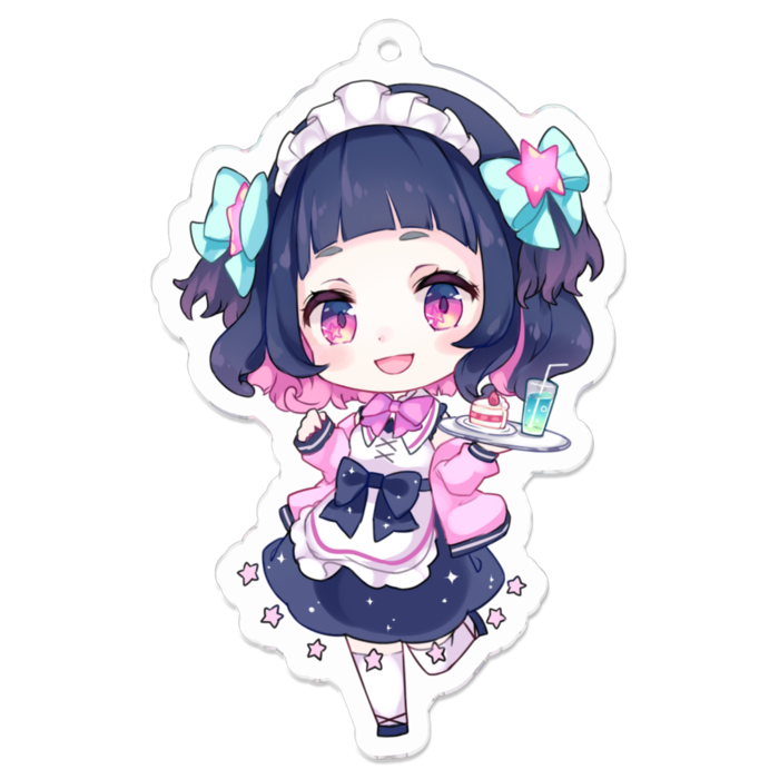 アクリルキーホルダー - 70 x 70 (mm)