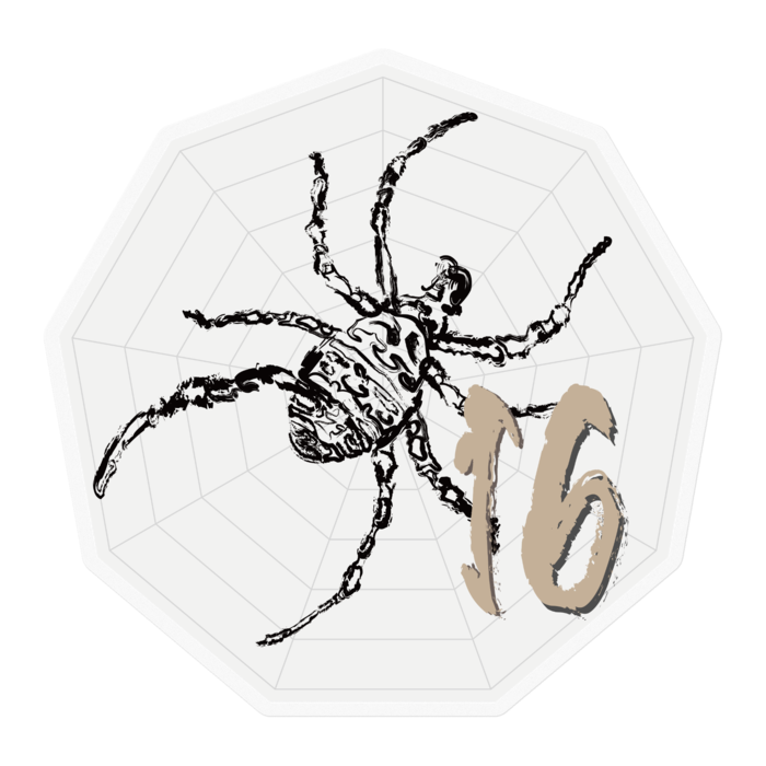 ステッカー - 100 x 100 (mm)