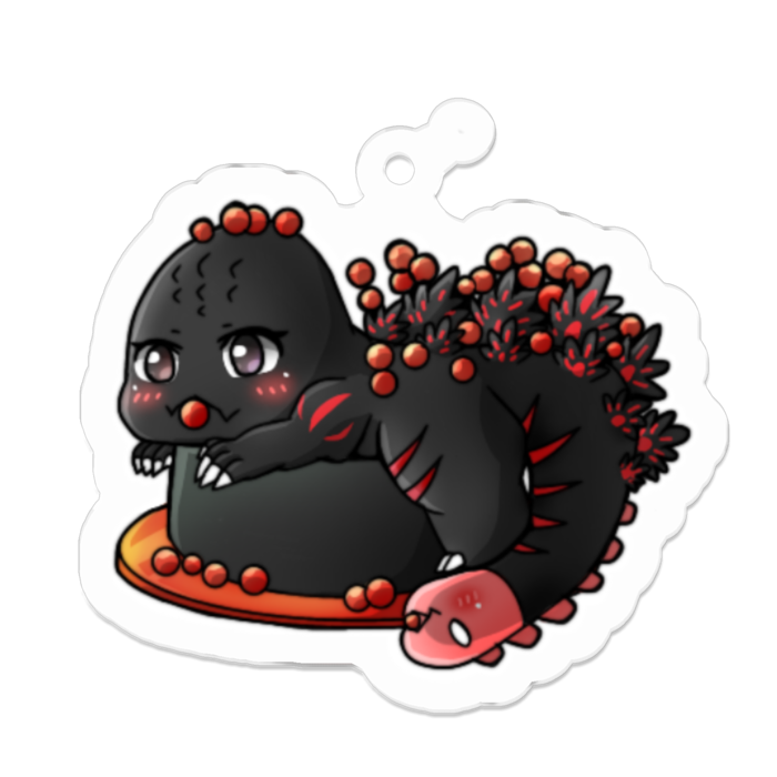 アクリルキーホルダー（コーティング） - 50 x 50 (mm)