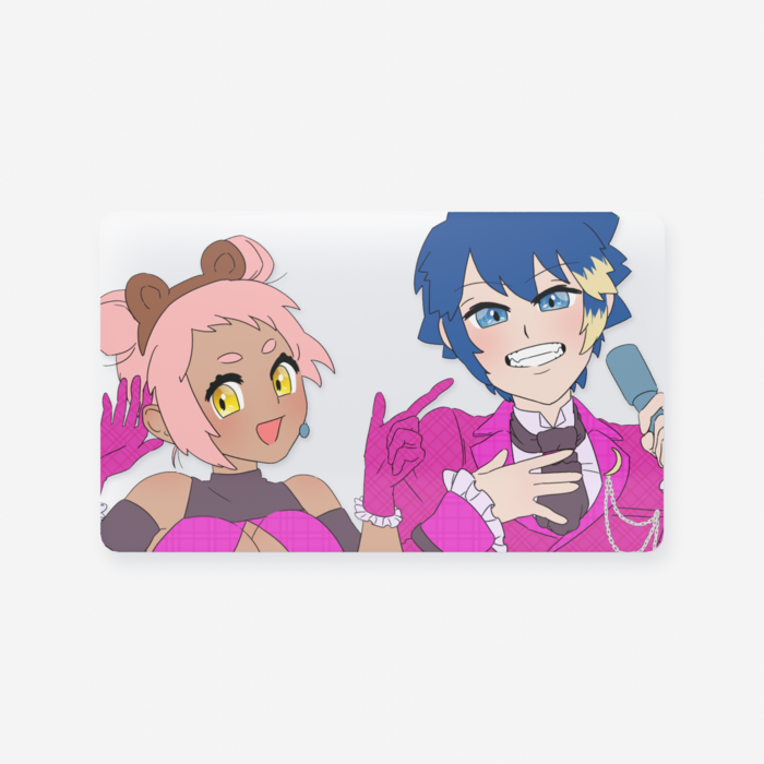 クリアカード - 名刺（91 × 55mm）