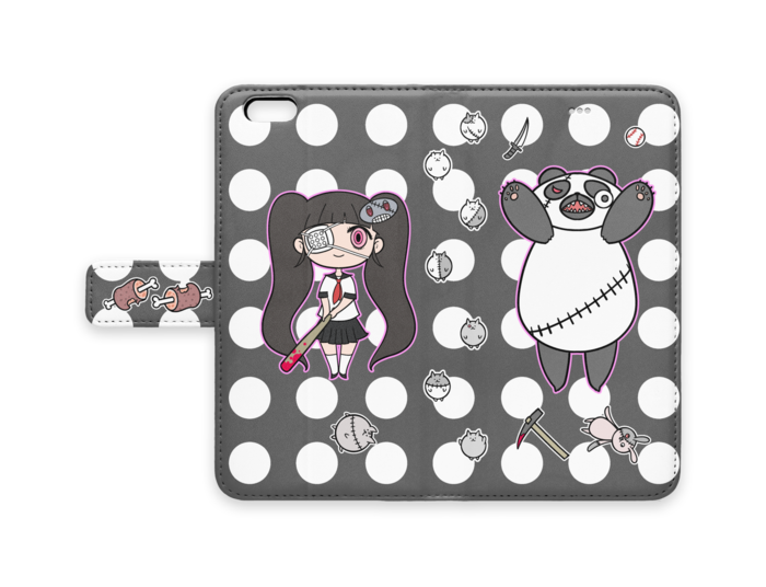 手帳型iPhoneケース - iPhone6 Plus - ストラップ穴 なし
