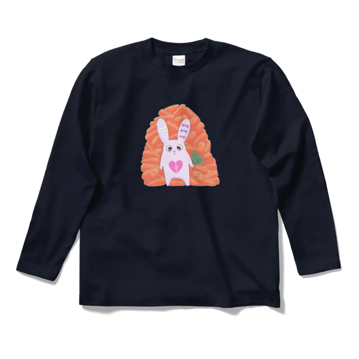 ロングスリーブTシャツ - S - ネイビー