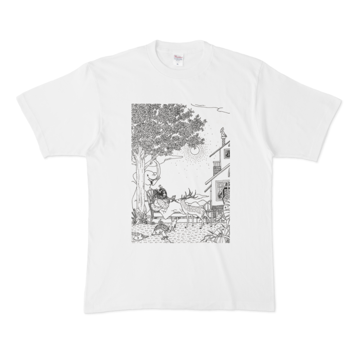 Tシャツ - XL - 白