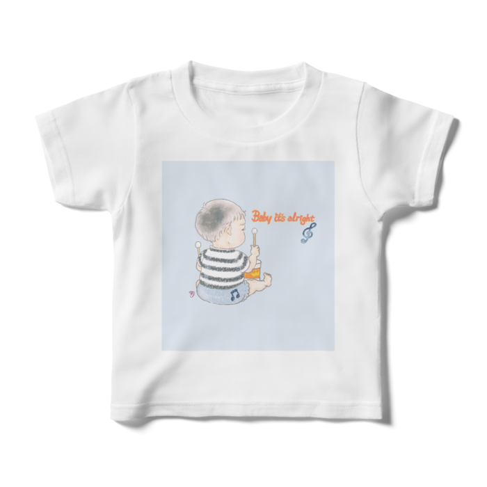 キッズTシャツ - 100cm - 正面