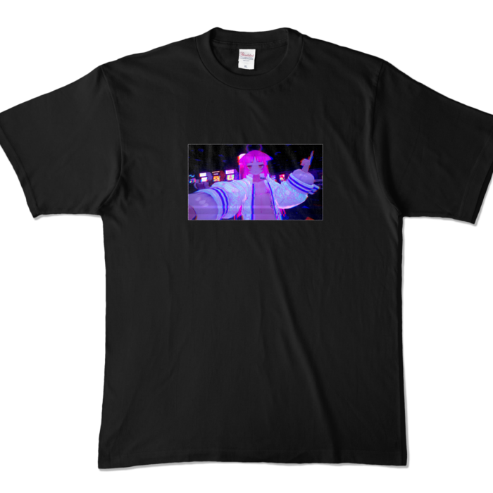 カラーTシャツ - XL - ブラック (濃色)