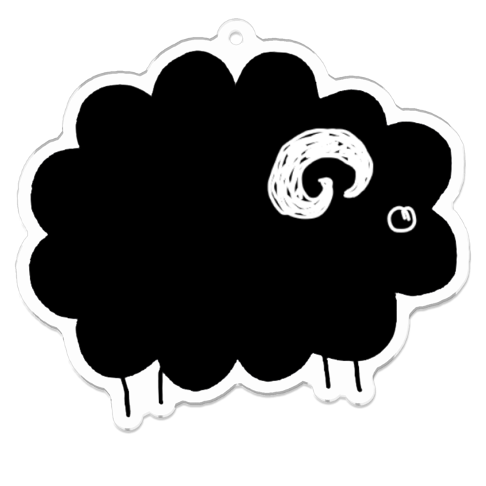 アクリルキーホルダー - 70 x 70 (mm)