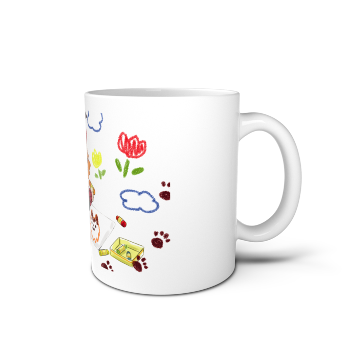 マグカップ - 直径 8 cm / 高さ 9.5 cm