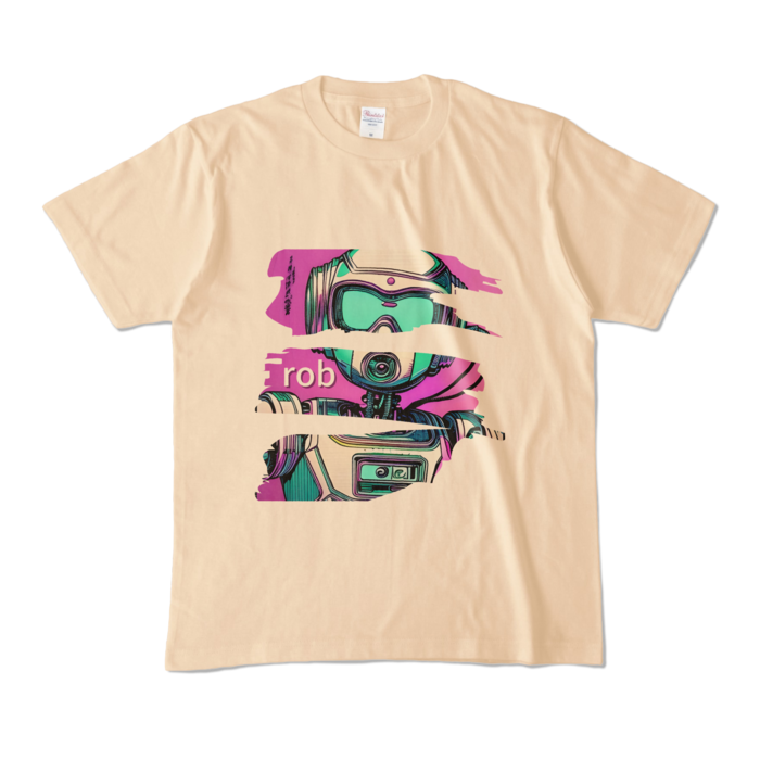 カラーTシャツ - M - ナチュラル (淡色)