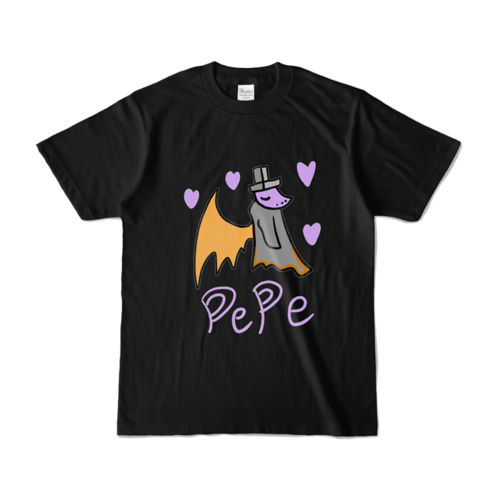 カラーTシャツ - S - ブラック (濃色)