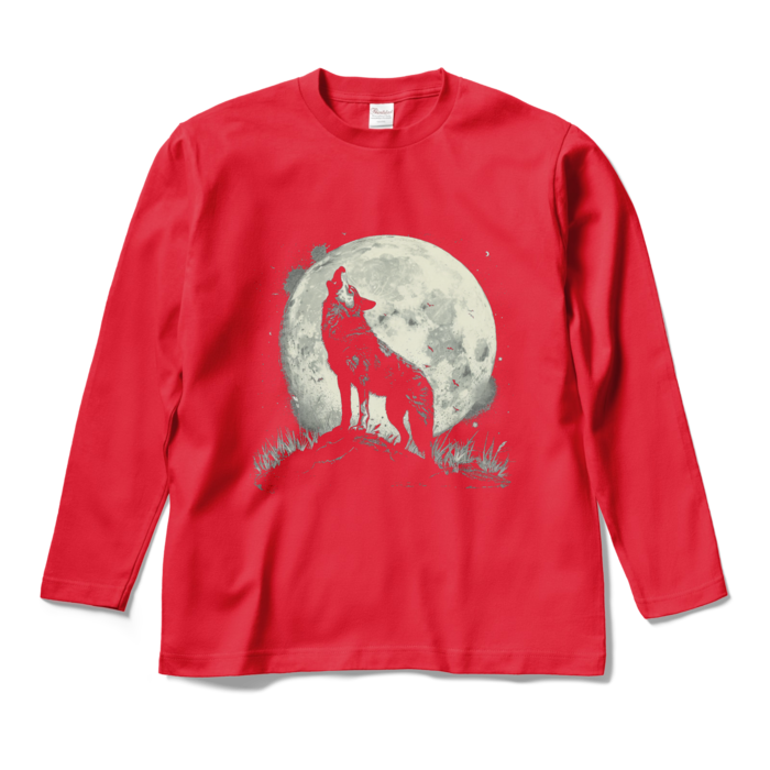 ロングスリーブTシャツ - M - レッド