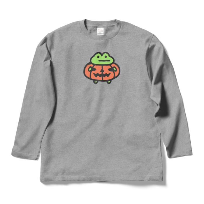 ロングスリーブTシャツ - L - 杢グレー
