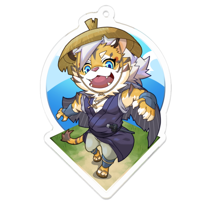 アクリルキーホルダー - 70 x 70 (mm)