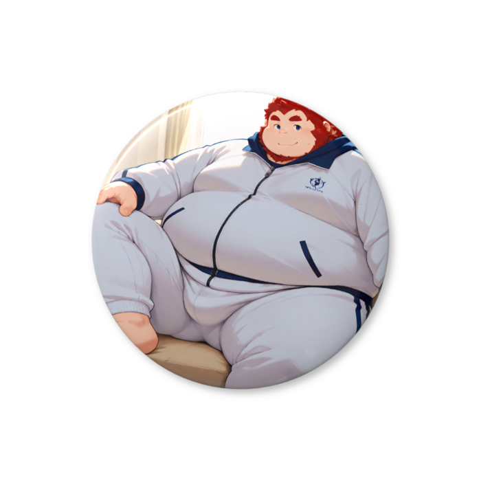 【缶バッジ(バリュー)】赤井さん(ゴリラ) 32mm