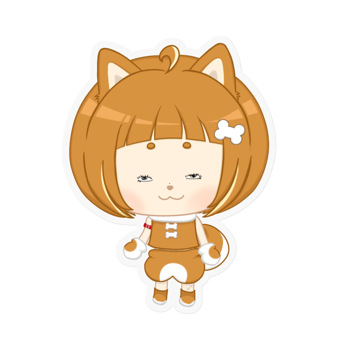 ステッカー(クリア） - 100 x 100 (mm)(1)