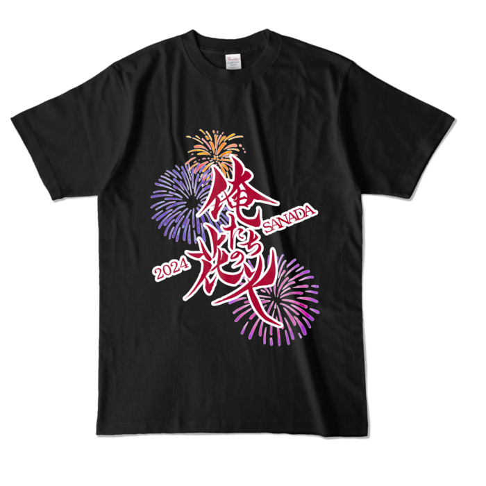 カラーTシャツ - L - ブラック (濃色)