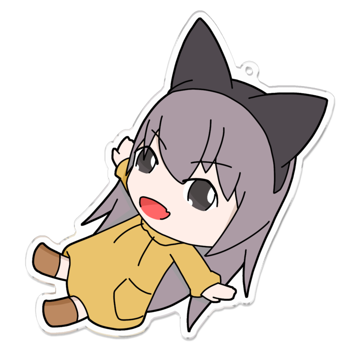 アクリルキーホルダー - 100 x 100 (mm)