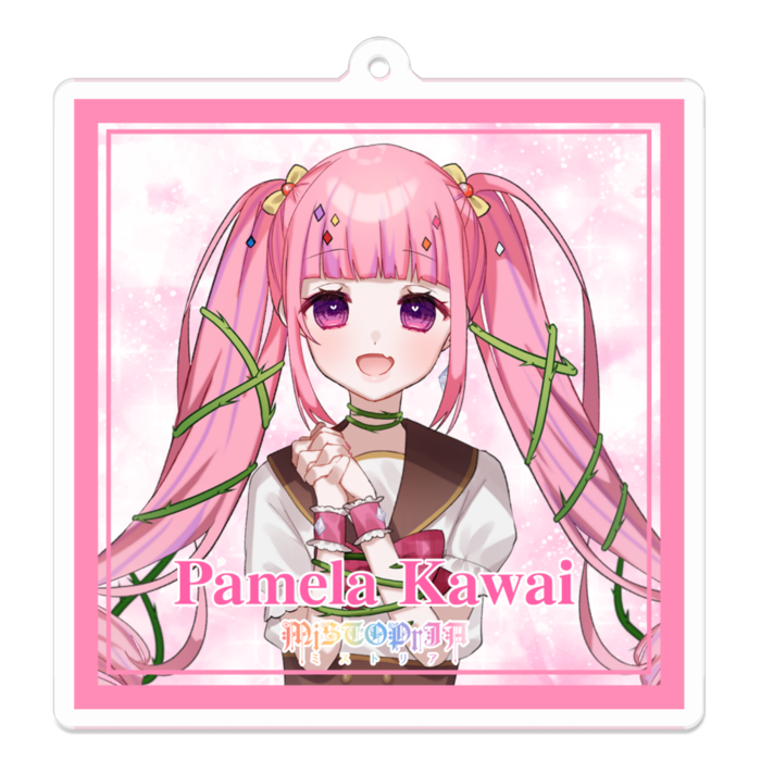 Miracle!♡スクエアアクキー