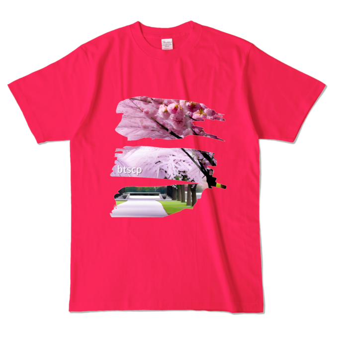 カラーTシャツ - L - ホットピンク (濃色)